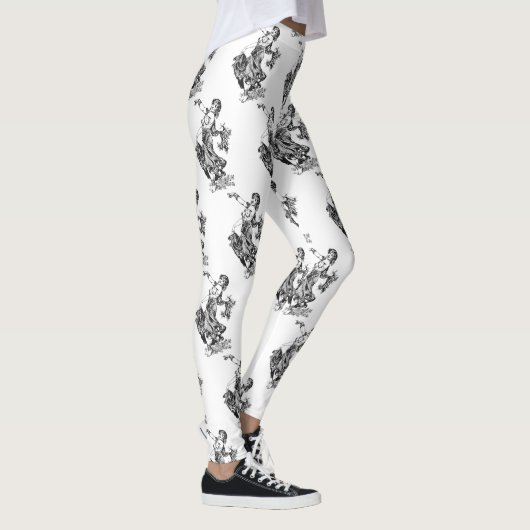 Arabian Belly Dancer  Art Thunder_Cove Leggings (Rechts)