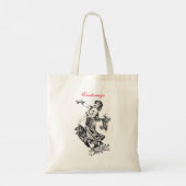 Arabian Belly Dancer Art Thunder_Cove Tote Bag (Achterkant)