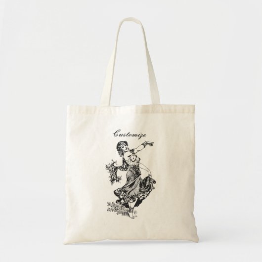 Arabian Belly Dancer Art Thunder_Cove Tote Bag (Voorkant)