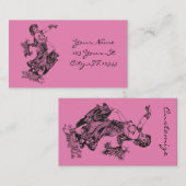 Arabian Belly dancer  Art Thunder_Cove Visitekaartje (Voorkant / Achterkant)