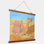 Arabian Camel tapestry Hangend Wandkleed (Gebogen)