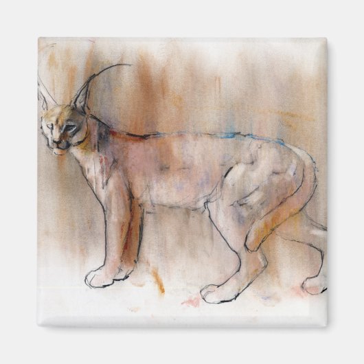 Arabian Caracal 2009 Magneet (Voorkant)