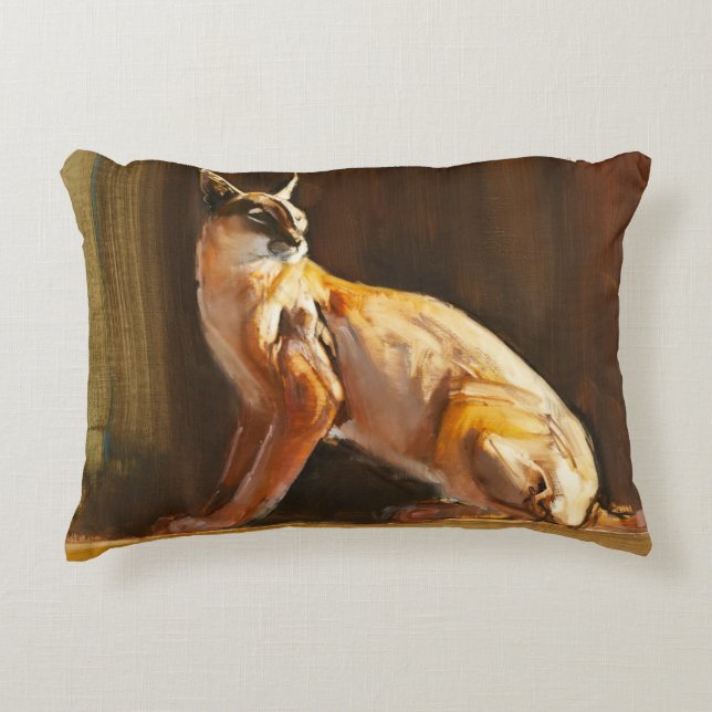 Arabian Caracal 2010 Decoratief Kussen (Voorkant)