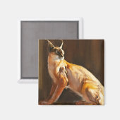 Arabian Caracal Magneet (Voorkant / Achterkant)