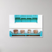 Arabian Clay Pots Canvas Afdruk (Voorkant)