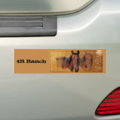 Arabian Crescent Moon Mama Bumpersticker (Op auto)