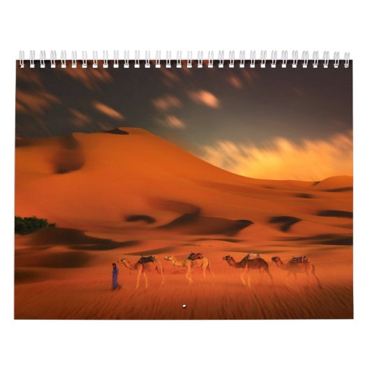 Arabian Deserts Calendar Kalender (Hoes)