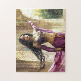 Arabian Fantasy Princess Art Enchanted Palace Legpuzzel