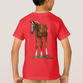 Arabian Foal hooded Kinder Sweatshirt (Achterkant)