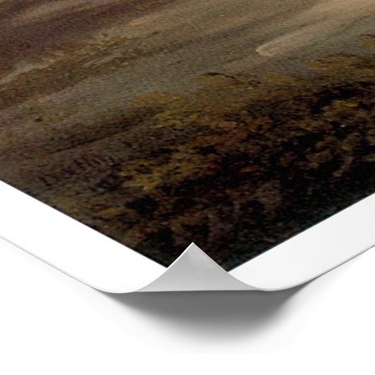 Arabian Horse  Art Print Poster (Hoek)