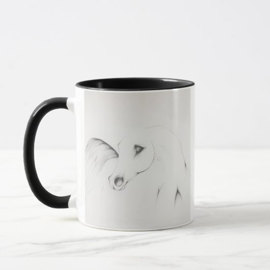 "Arabian Horse" by Adelia Audi Mug Mok (Links)