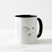 "Arabian Horse" by Adelia Audi Mug Mok (Voorkant rechts)