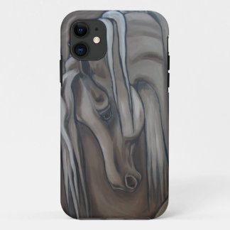 Arabian Horse Gray Case-Mate iPhone Case