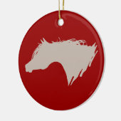Arabian Horse Head Keramisch Ornament (Links)