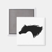 Arabian Horse Head Magneet (Voorkant / Achterkant)