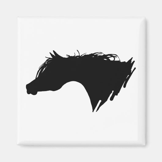 Arabian Horse Head Magneet (Voorkant)