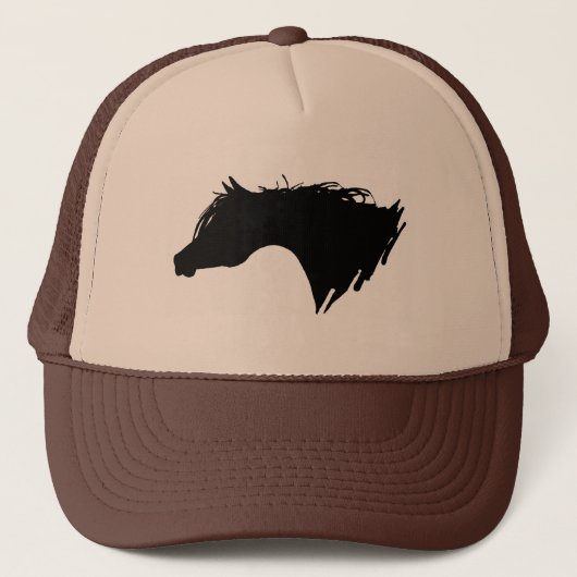 Arabian Horse Head Trucker Pet (Voorkant)