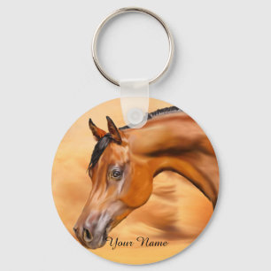 Arabian Horse Persoonlijk Sleutelhanger