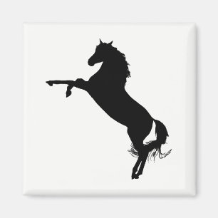 Arabian Horse Silhouette Magneet
