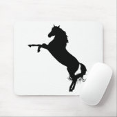 Arabian Horse Silhouette Muismat (Met muis)