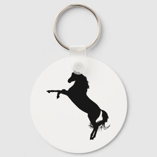 Arabian Horse Silhouette Sleutelhanger (Voorkant)