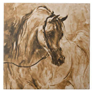 Arabian Horse Tile Tegeltje