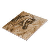 Arabian Horse Tile Tegeltje (Zijkant)