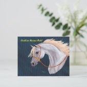 Arabian Horses Rule Briefkaart (Staand voorkant)