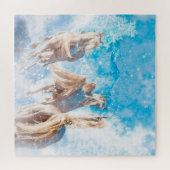 ARABIAN HORSES WINTER TAILS LEGPUZZEL (Horizontaal)