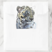 Arabian Leopard 2008 4 Vierkante Sticker (Tas)