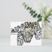 Arabian Leopard 2008 Briefkaart (Staand voorkant)