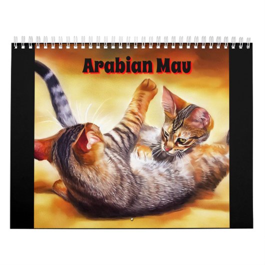 Arabian Mau Cat Kalender (Hoes)