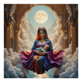 Arabian Night Serenity Perfect Poster