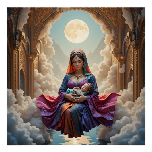 Arabian Night Serenity Perfect Poster (Voorkant)