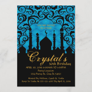 Arabian Nights, 30e verjaardag Uitnodigingen