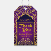 Arabian Nights Bollywood Dank u Gift Label