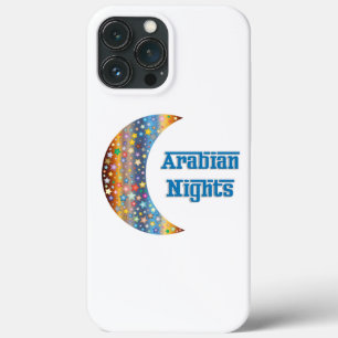Arabian Nights Crescent Moon Star Design Case-Mate iPhone Case