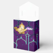 Arabian Nights Gold Magic Lamp Party Bedankdoosjes (Geopend)