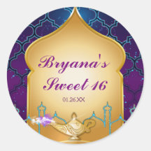 Arabian Nights Gold Magic Lamp Party