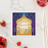 Arabian Nights Gold Magic Lamp Party Servetten (Insitu)
