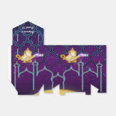 Arabian Nights Gouden Magische Lamp Feest Bedankdoosjes (Uitgevouwen)
