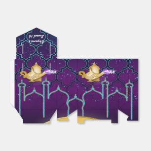 Arabian Nights Gouden Magische Lamp Feest  Bedankdoosjes