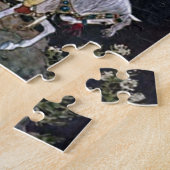 Arabian Nights Knight Prince op White Horse Legpuzzel (Zijkant)