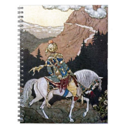 Arabian Nights Knight Prince op White Horse Notitieboek