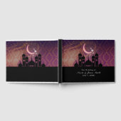 Arabian Nights Marokkaanse Midden-Oosterse bruilof Gastenboek (Volledig)