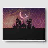 Arabian Nights Marokkaanse Midden-Oosterse bruilof Gastenboek (Achterkant)