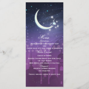 Arabian Nights Marokkaanse Paarse Maneschijn Menu