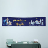 Arabian Nights Party Evenementenbanners Spandoek (Beurs)