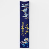 Arabian Nights Party Evenementenbanners Spandoek (Verticaal)