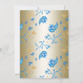 Arabian Nights Party Uitnodigingen (Achterkant)